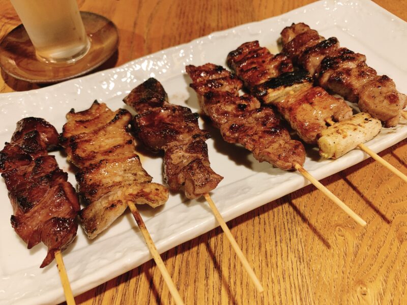 焼き鳥と日本酒